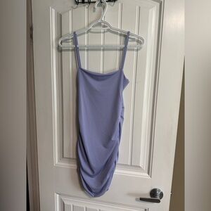 SHEIN Lavender Mini Dress with Spaghetti Straps
